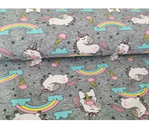 REST 30cm Jersey - Frl. von Julie Einhorn grau